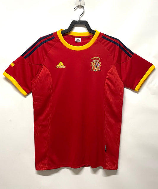 Spain Home Retro Jersey 2002/04