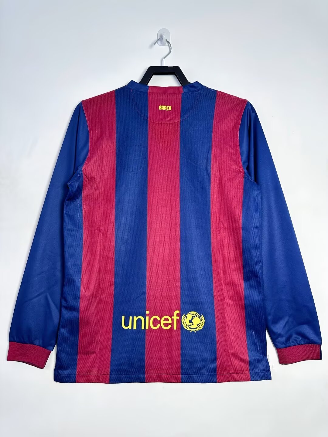 Barcelona Home Long Sleeve Retro Jersey 2014/15