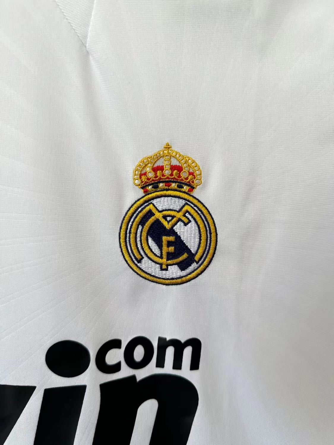 Real Madrid Home Retro Jersey 2010/11