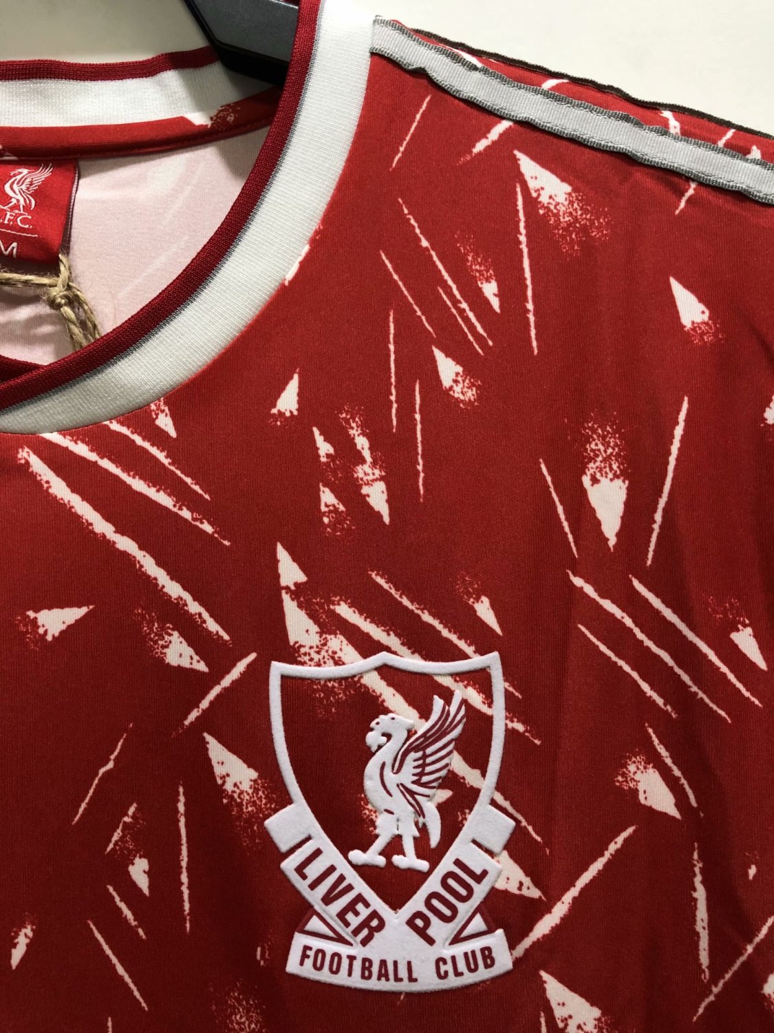 Liverpool Home Long Sleeve Retro Jersey 1989