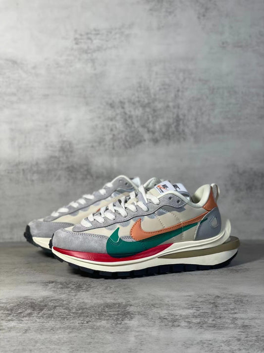 VaporWaffle Sacai Gray Red