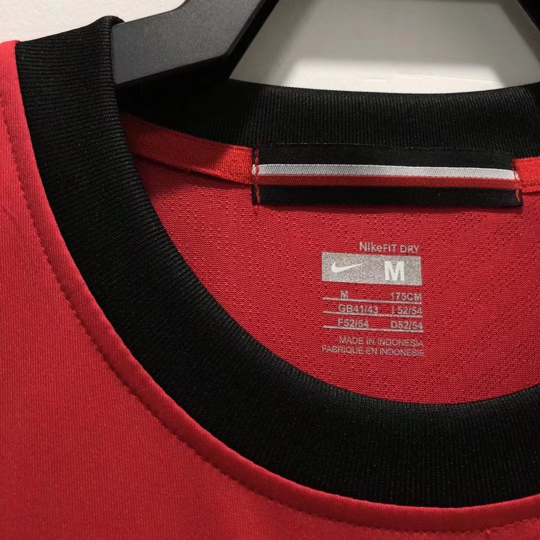 Manchester United Home Long Sleeve Retro Jersey 2010