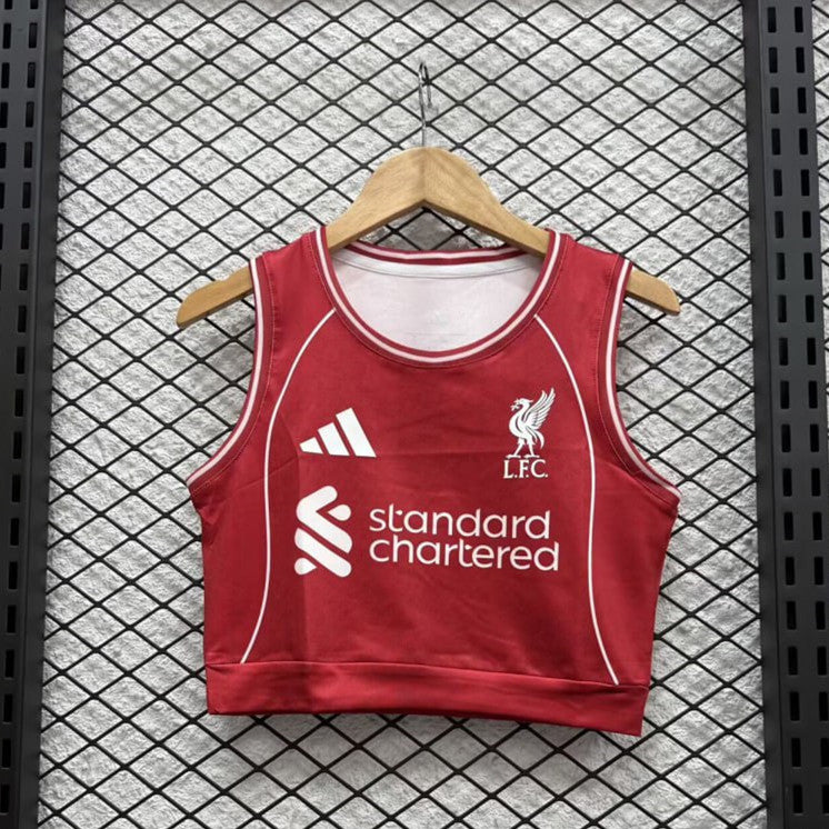 Liverpool Home Women Vest Jersey 25/26