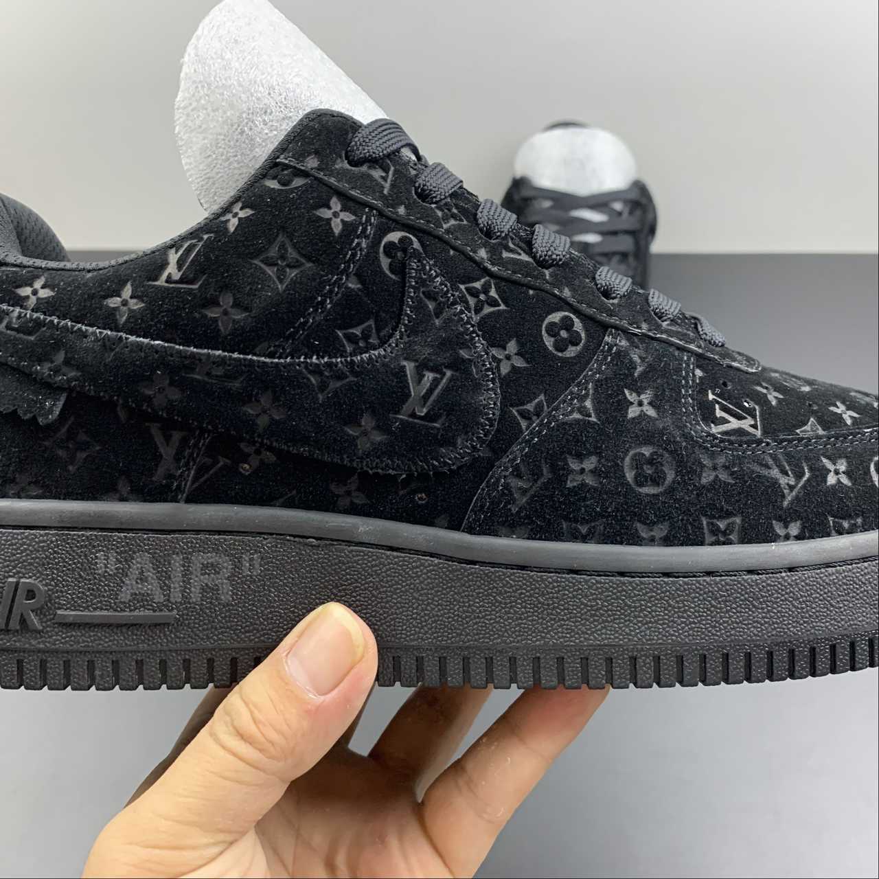 Air Force 1 LV Louis Vuitton Low Black MS 0232