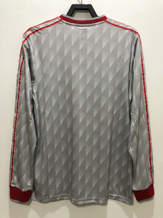 Liverpool Away Long Sleeve Retro Jersey 89/91