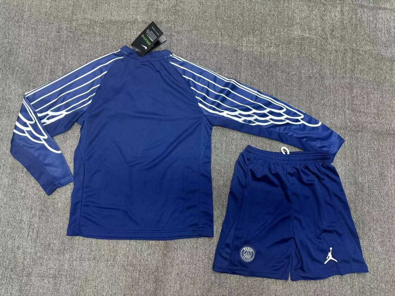 Paris Saint Germain Fourth Long Sleeve Kids Suit 24-25