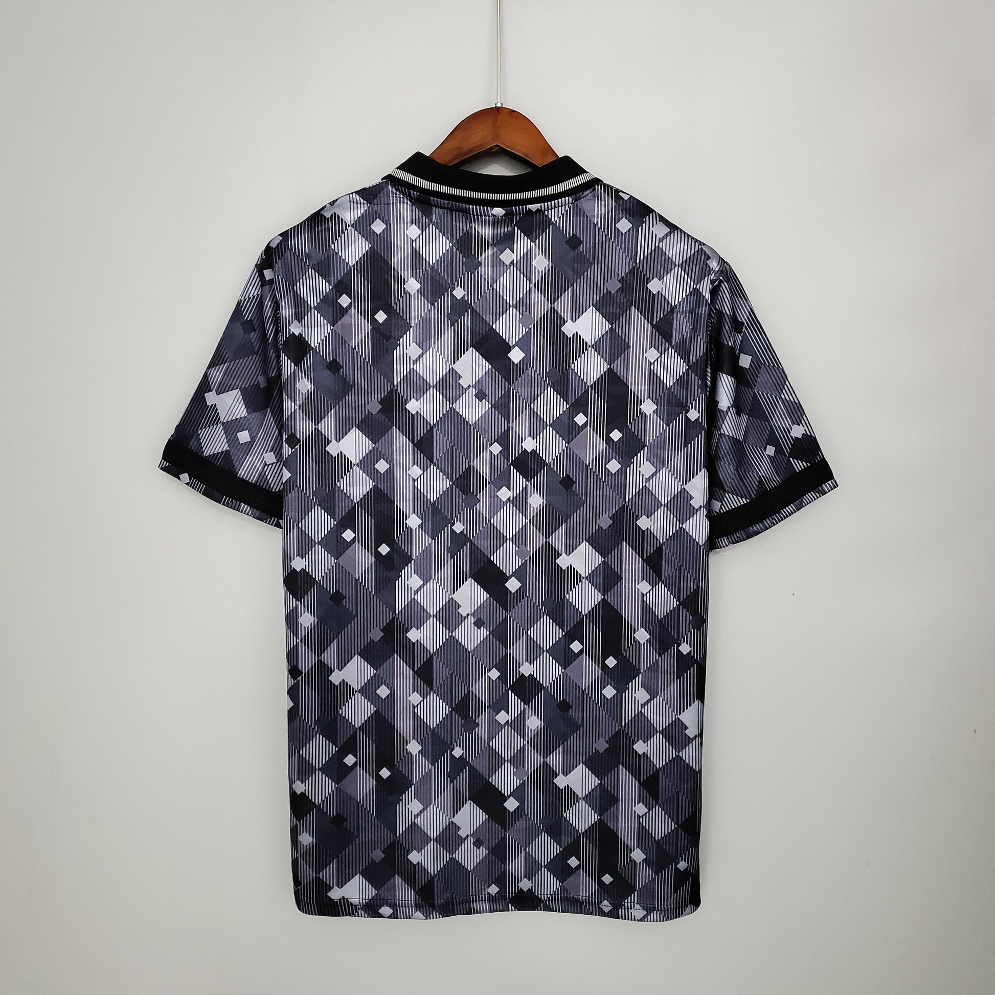 England 1990 Black Out Retro Jersey