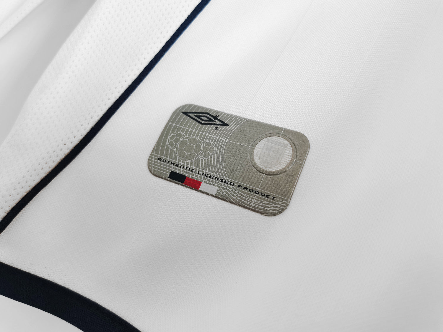 England Retro Home Long Sleeve Jersey 2002