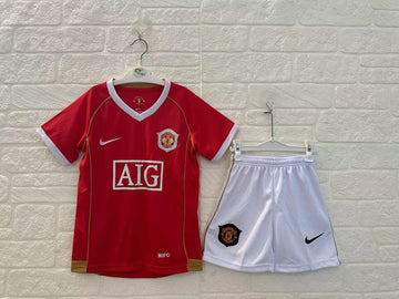 Manchester United Home Retro Kids Suit 2006/07