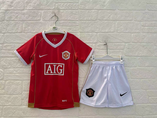 Manchester United Home Retro Kids Suit 2006/07