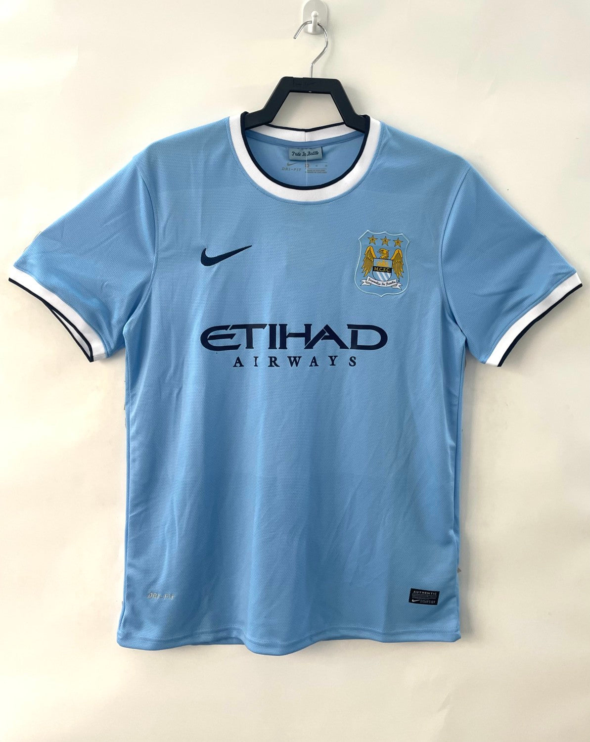 Manchester City Home Retro Jersey 2013/14