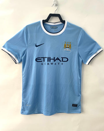 Manchester City Home Retro Jersey 2013/14