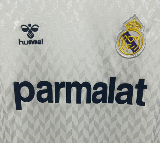 Real Madrid Home Retro Jersey 1986/87
