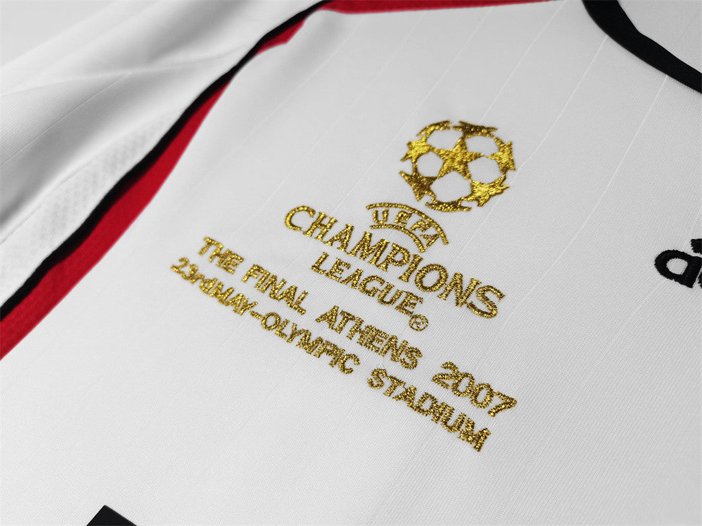 AC Milan Away Long Sleeve Retro Jersey 2006/07