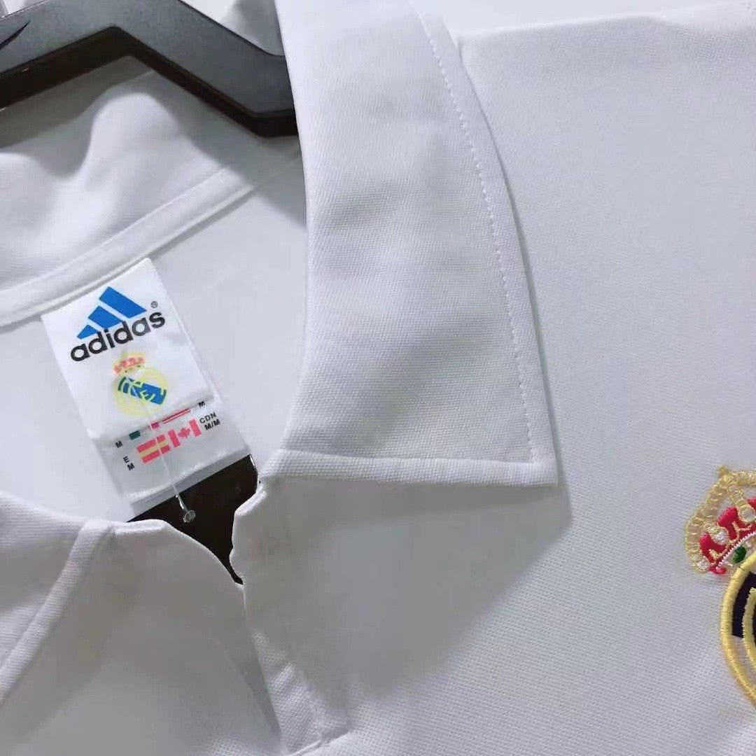 Real Madrid Home Retro Jersey 2002/03