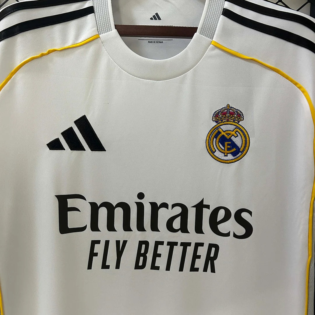 2025/2026 Real Madrid Home Football Shirt 1:1 Thai Quality