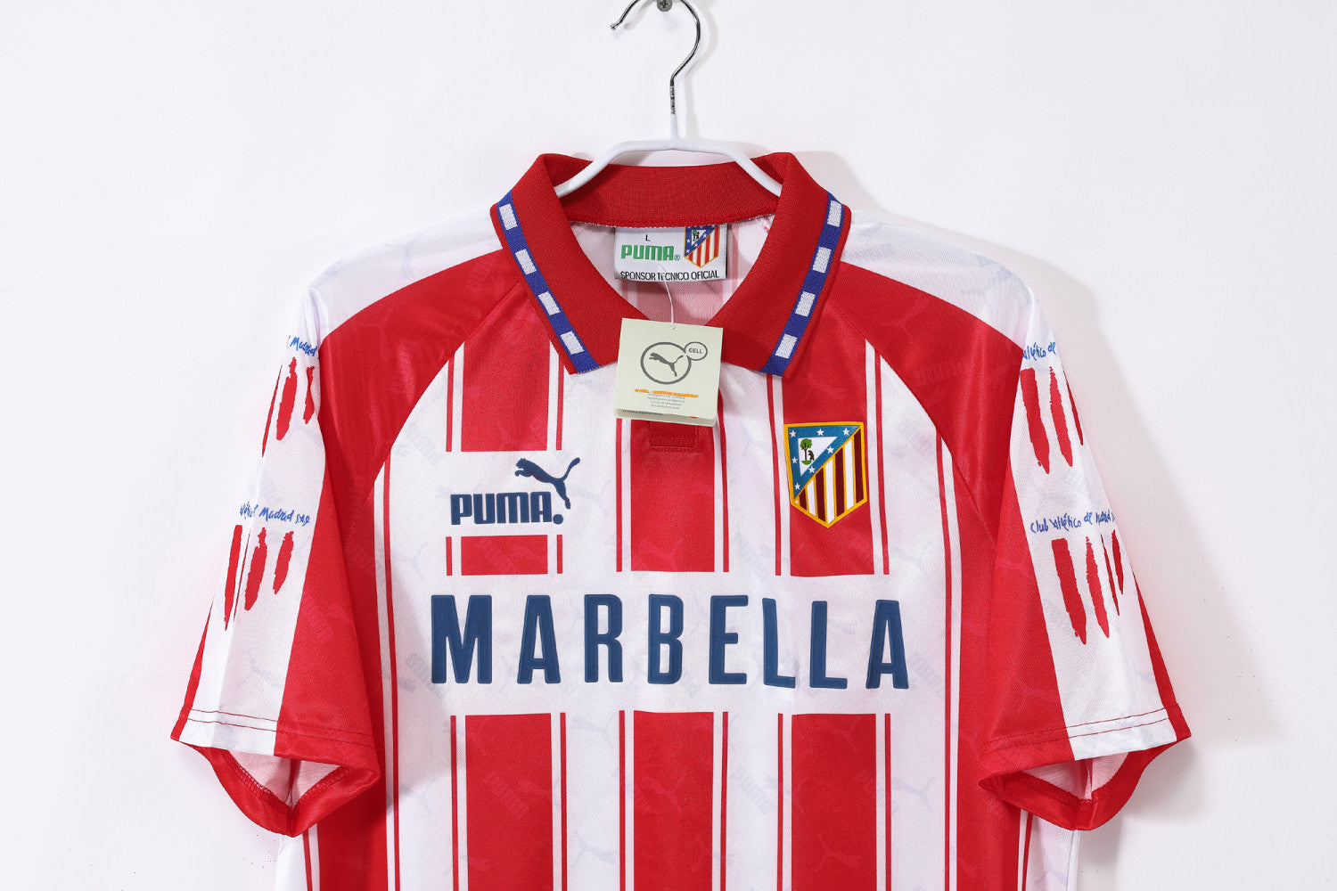 Atletico Madrid Home Retro Jersey 1994/95