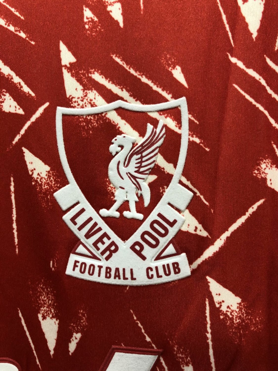 Liverpool Home Long Sleeve Retro Jersey 1989