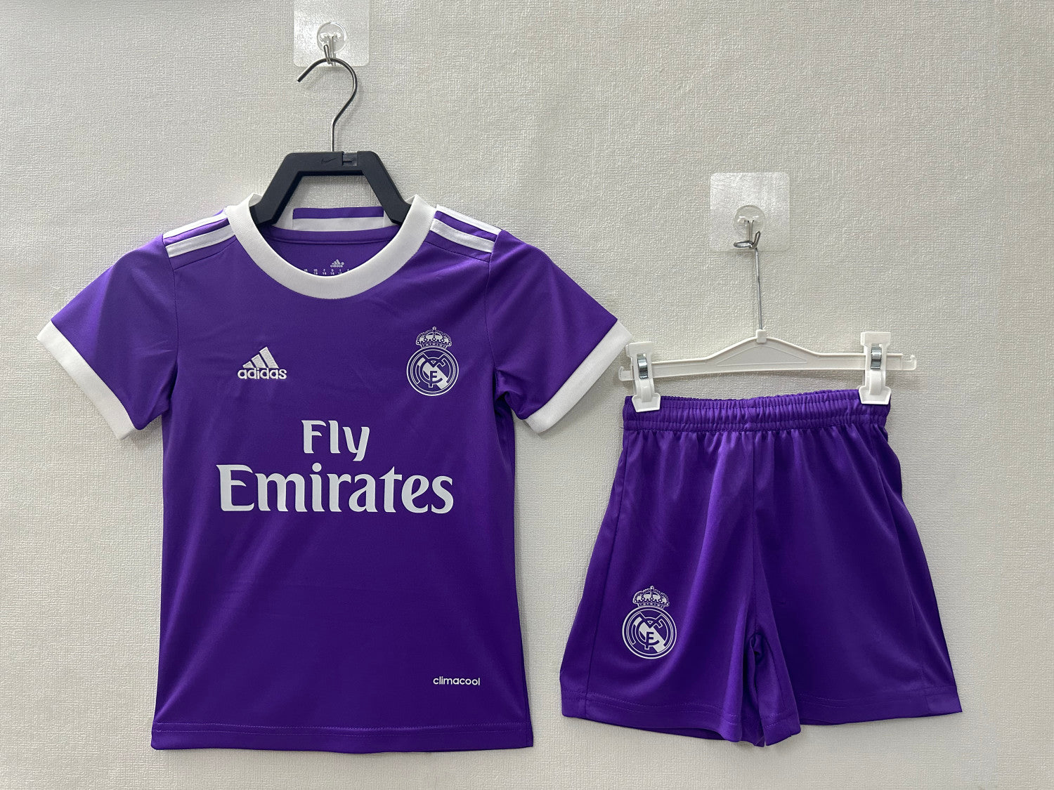 Real Madrid Away Retro Kids Jersey 16/17