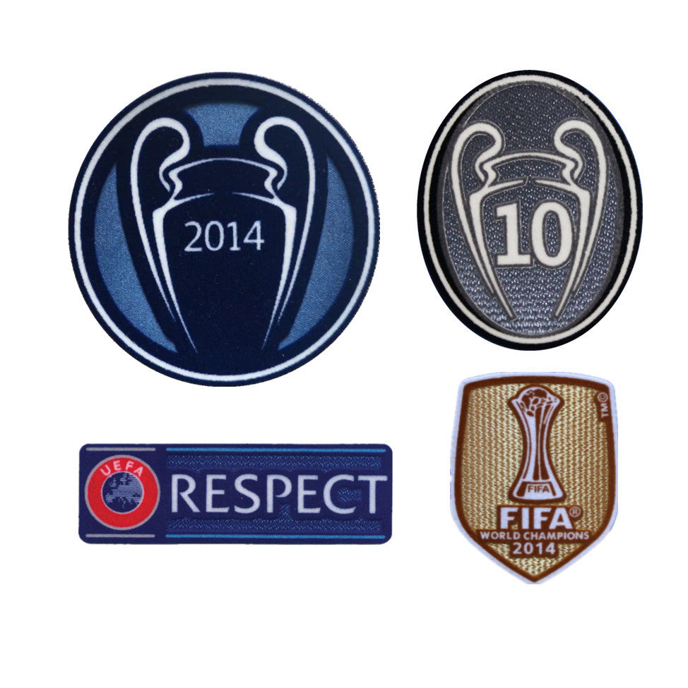 Real Madrid Third Long Sleeve Retro Jersey 2014/15