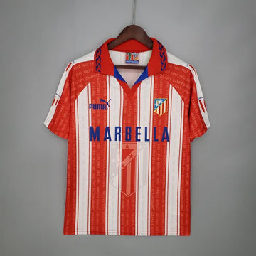 Atletico Madrid Home Retro Jersey 1995/96