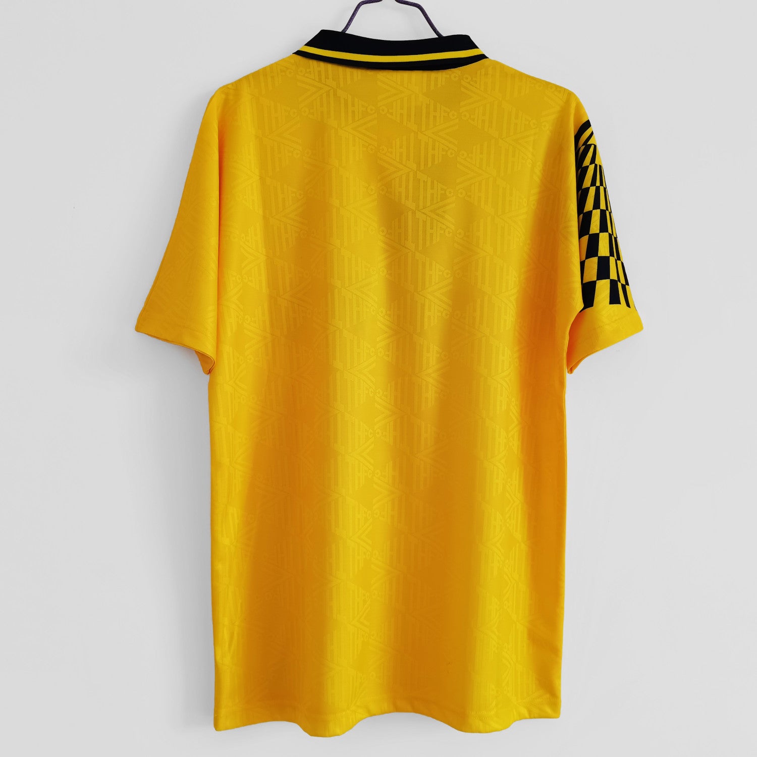 Tottenham yellow Retro Jersey 1992/94
