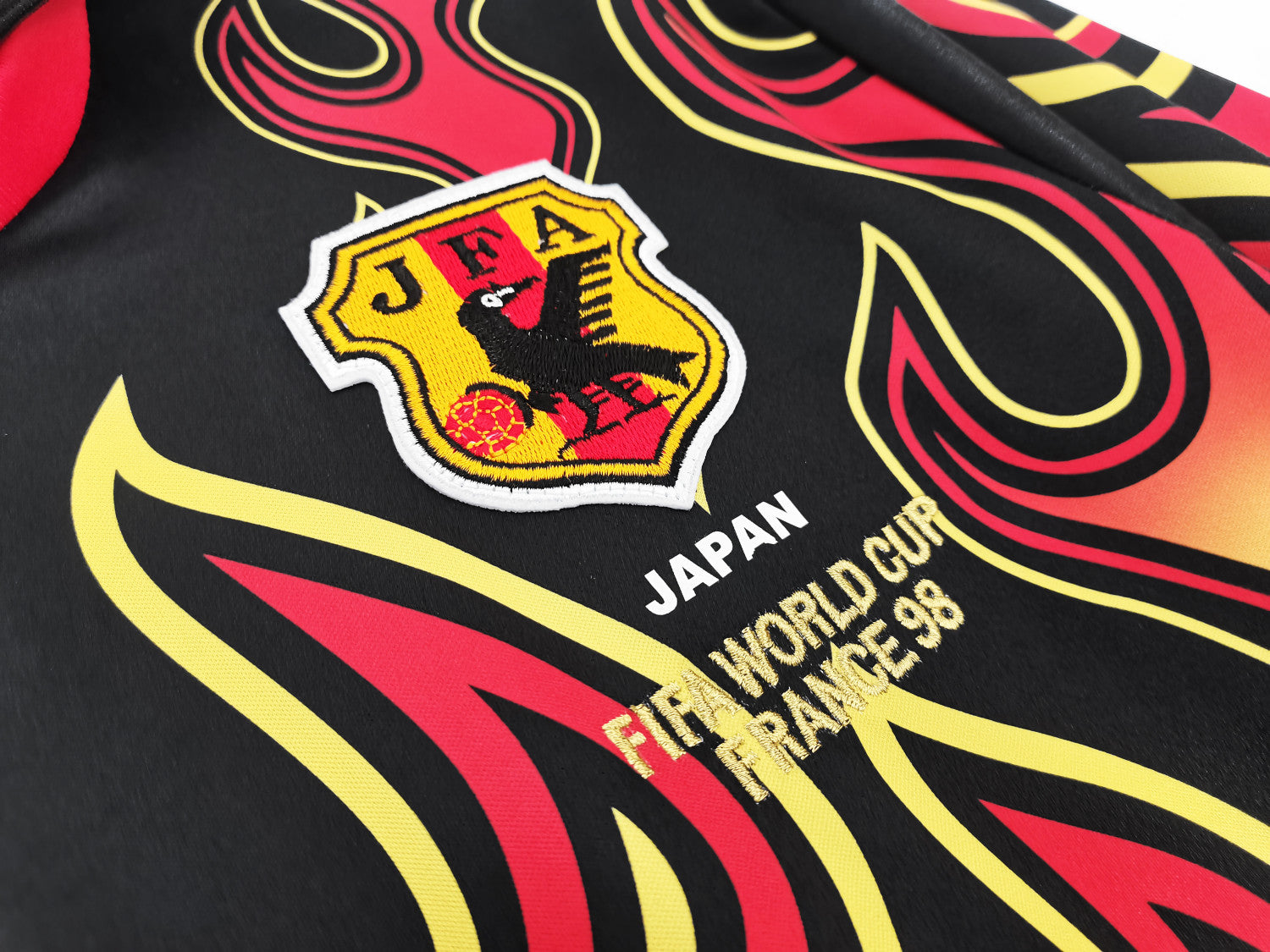Japan Retro Home Goalkeeper Long Sleeve Jersey 1998
