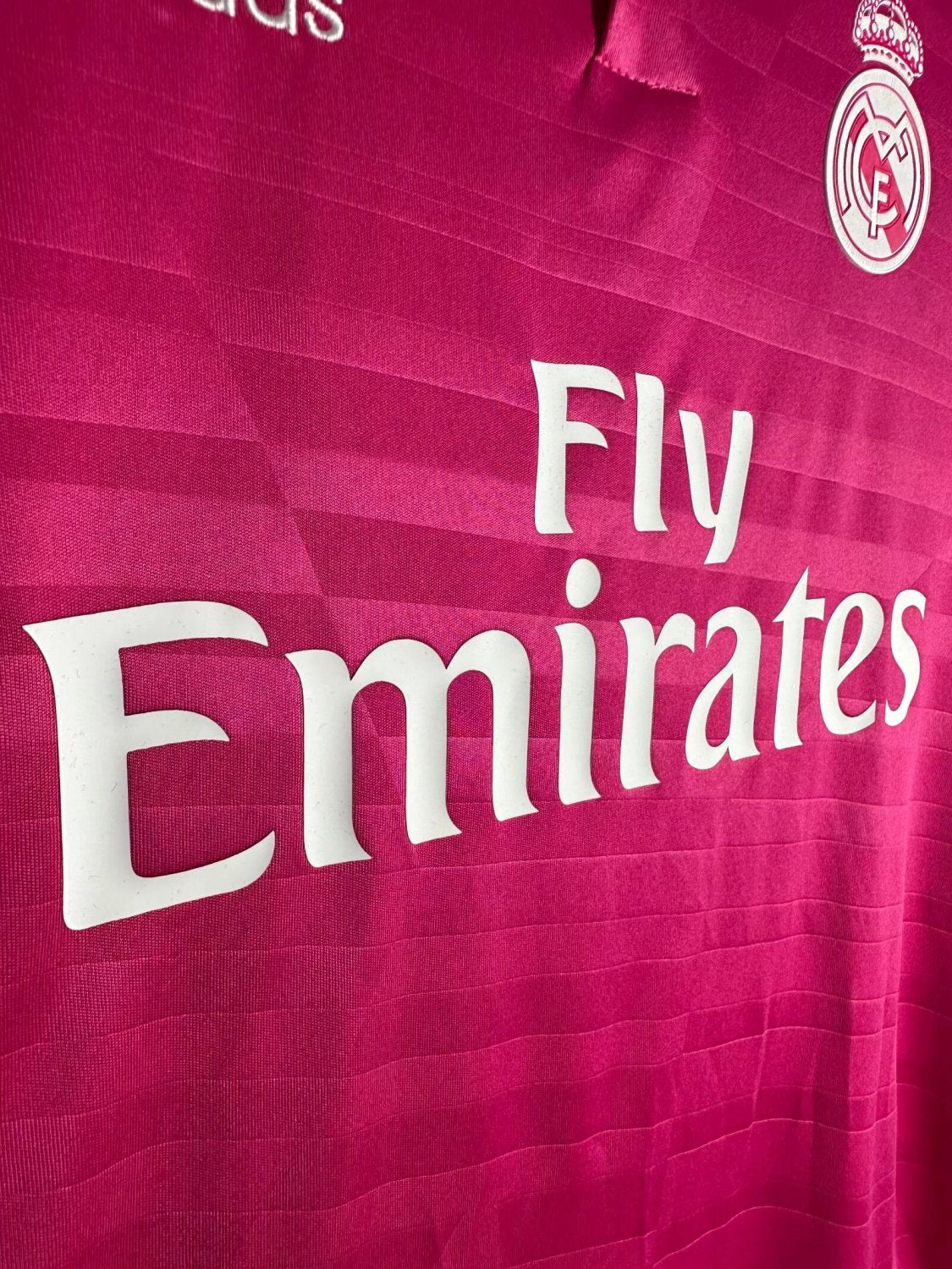 Real Madrid Away Long Sleeve Retro Jersey 2014/15