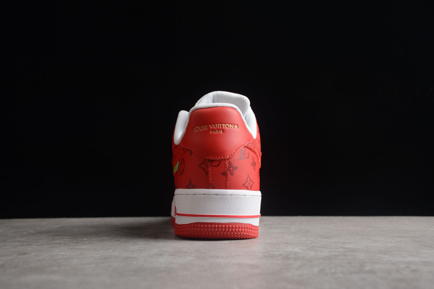 Air Force 1 LV Louis Vuitton Low White Red LD 0232