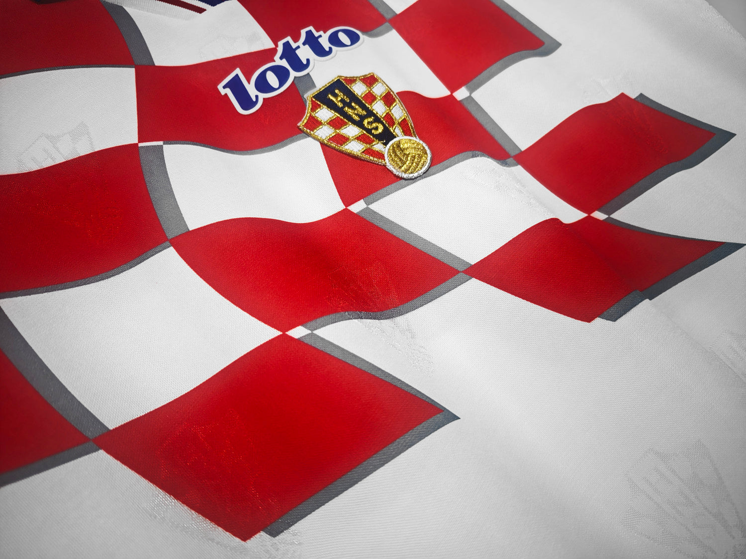 Croatia Home Retro Jersey 1998