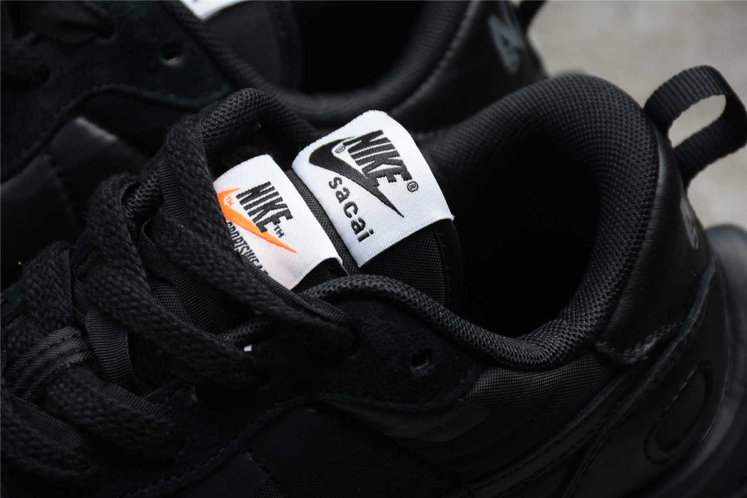 Nike VaporWaffle Sacai Black Dark Grey