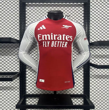 Arsenal Home Player Long Sleeve Jersey 24/25