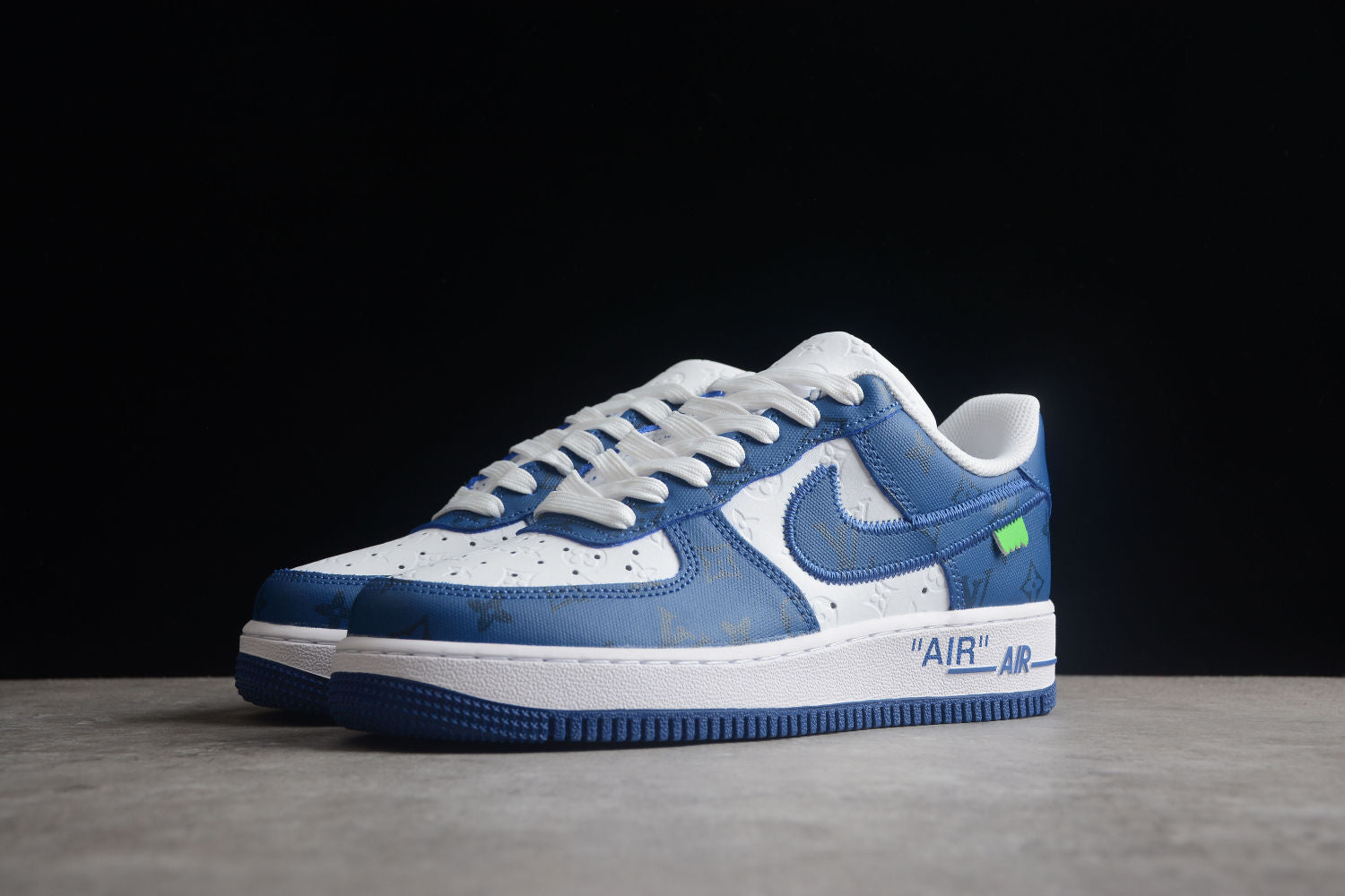 Air Force 1 LV Louis Vuitton Low White Royal MS 0232