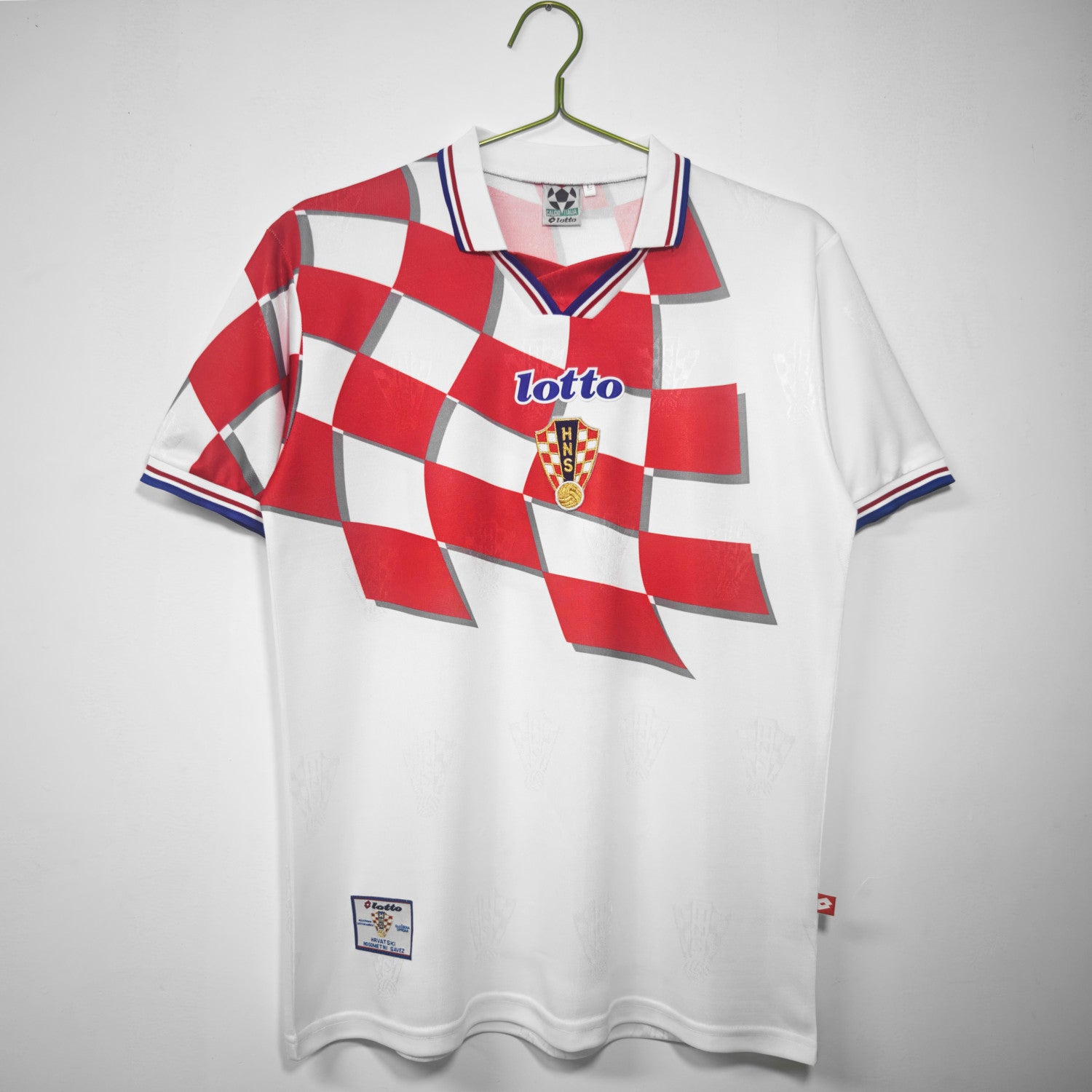 Croatia Home Retro Jersey 1998