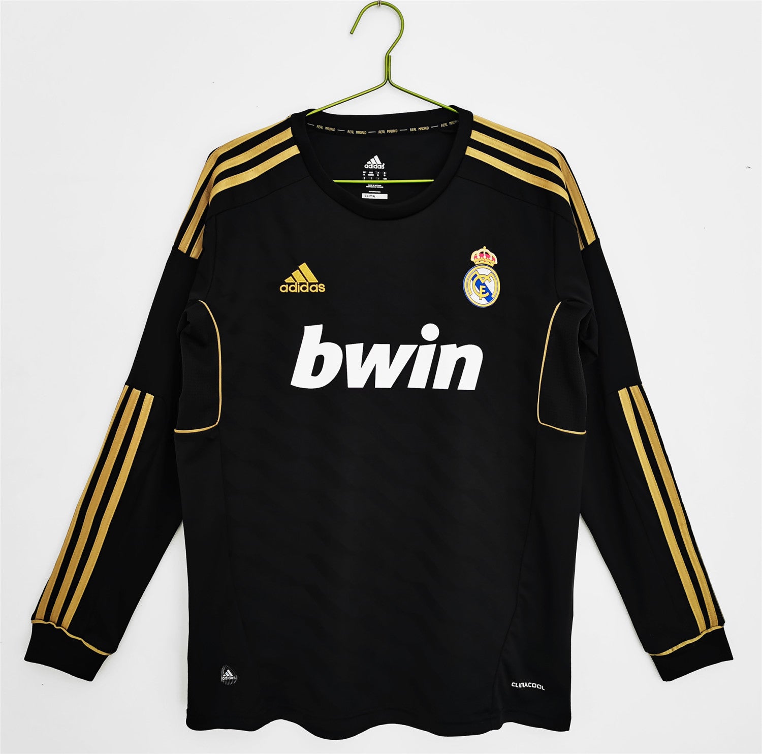 Real Madrid Away Long Sleeve Retro Jersey 2011/12