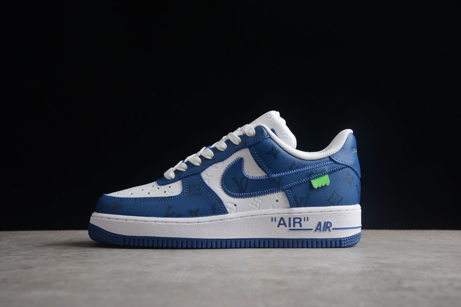 Air Force 1 LV Louis Vuitton Low White Royal MS 0232