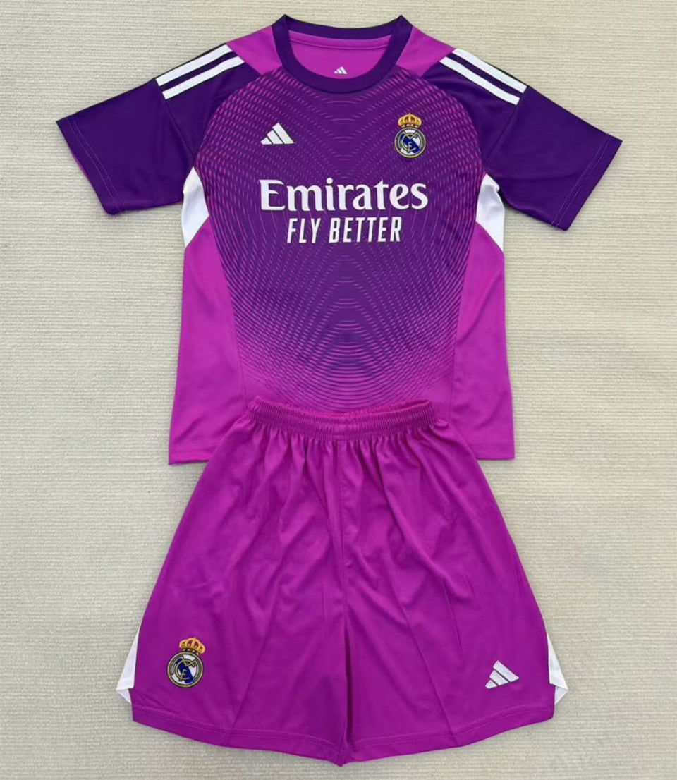Real Madrid Goalkeeper Kids Suit 25/26