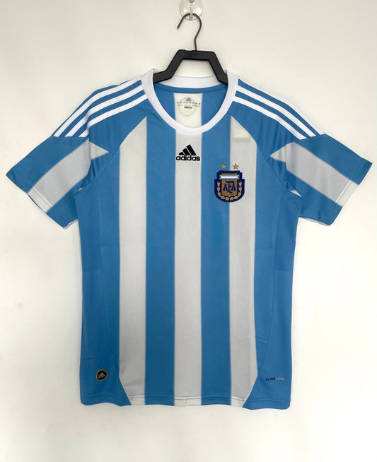 Argentina Home Retro Jersey 2010/11