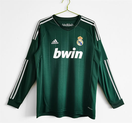 Real Madrid Third Long Sleeve Retro Jersey 2012/13