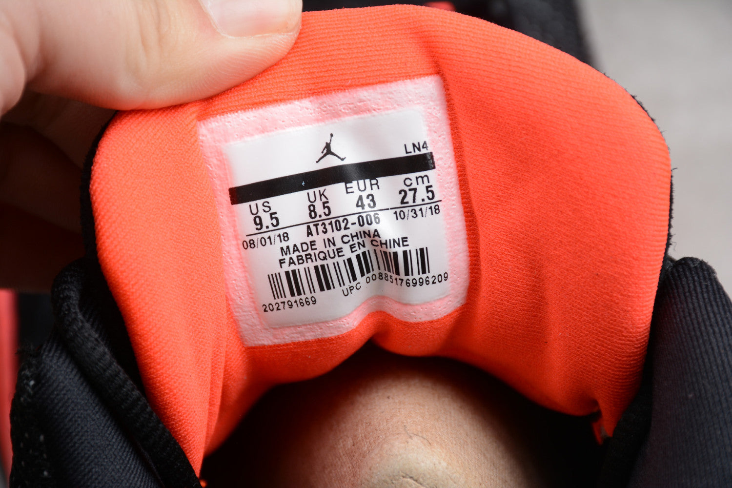 CLOT x Air Jordan 13 “INFRA-BRED” AT3102-006