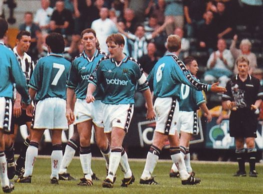 Manchester City Home Retro Jersey 1997-99