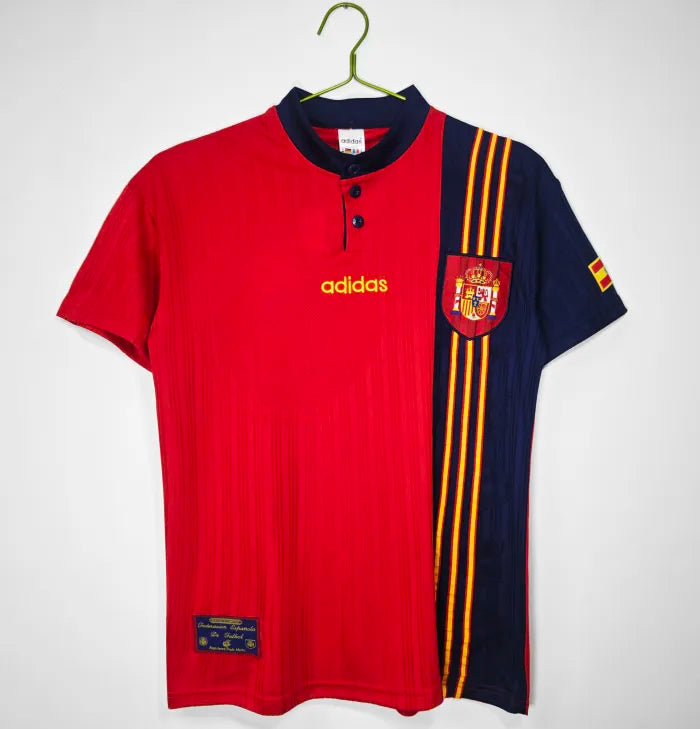Spain Home Retro Jersey 1996