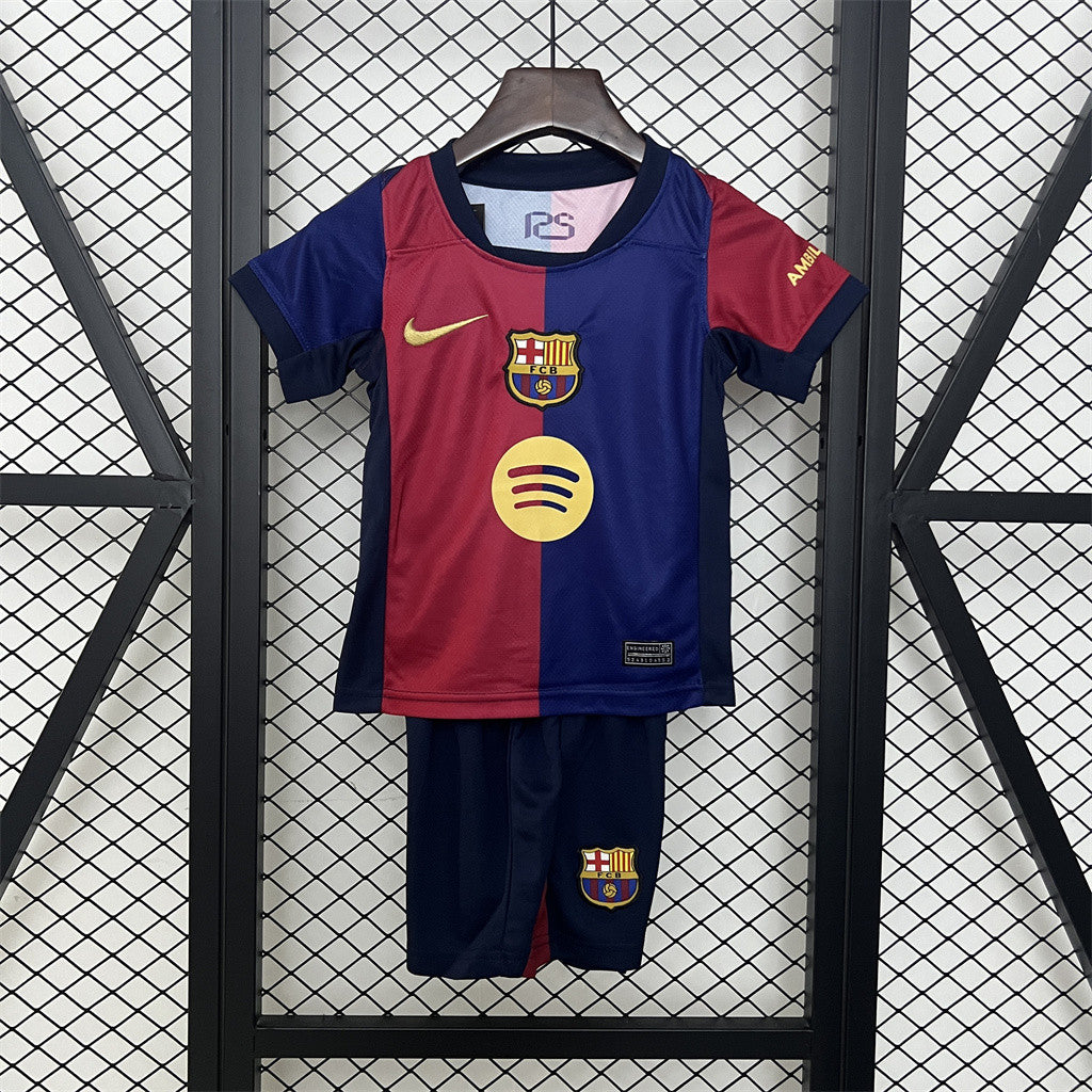 Barcelona Home Kids Suit 24/25