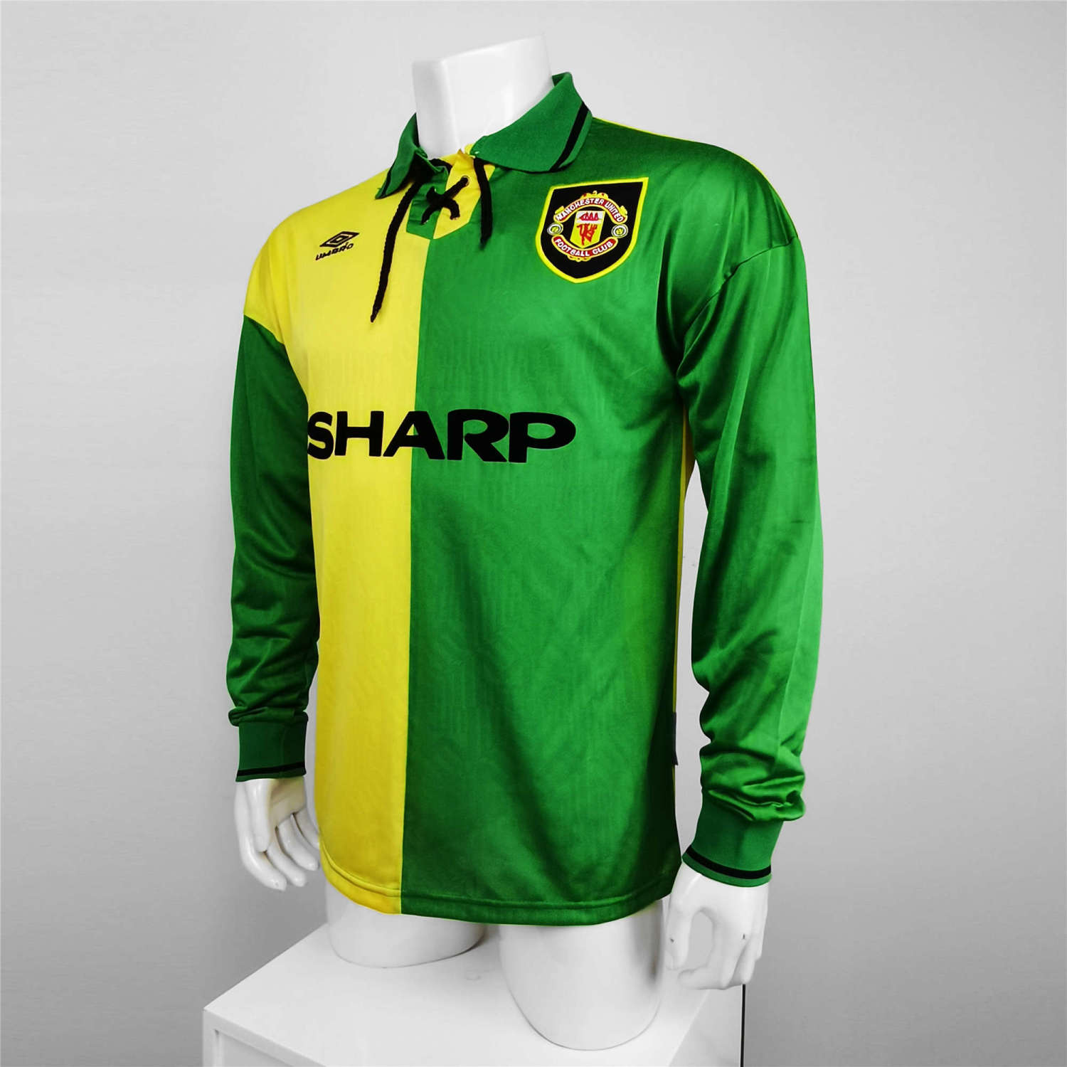 Manchester United Away Long Sleeve Retro Jersey 92/93