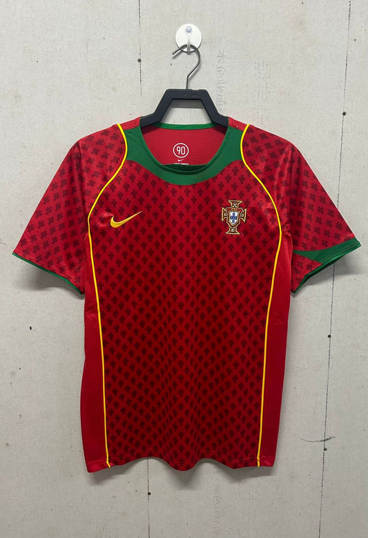 Portugal Home Retro Jersey 2004