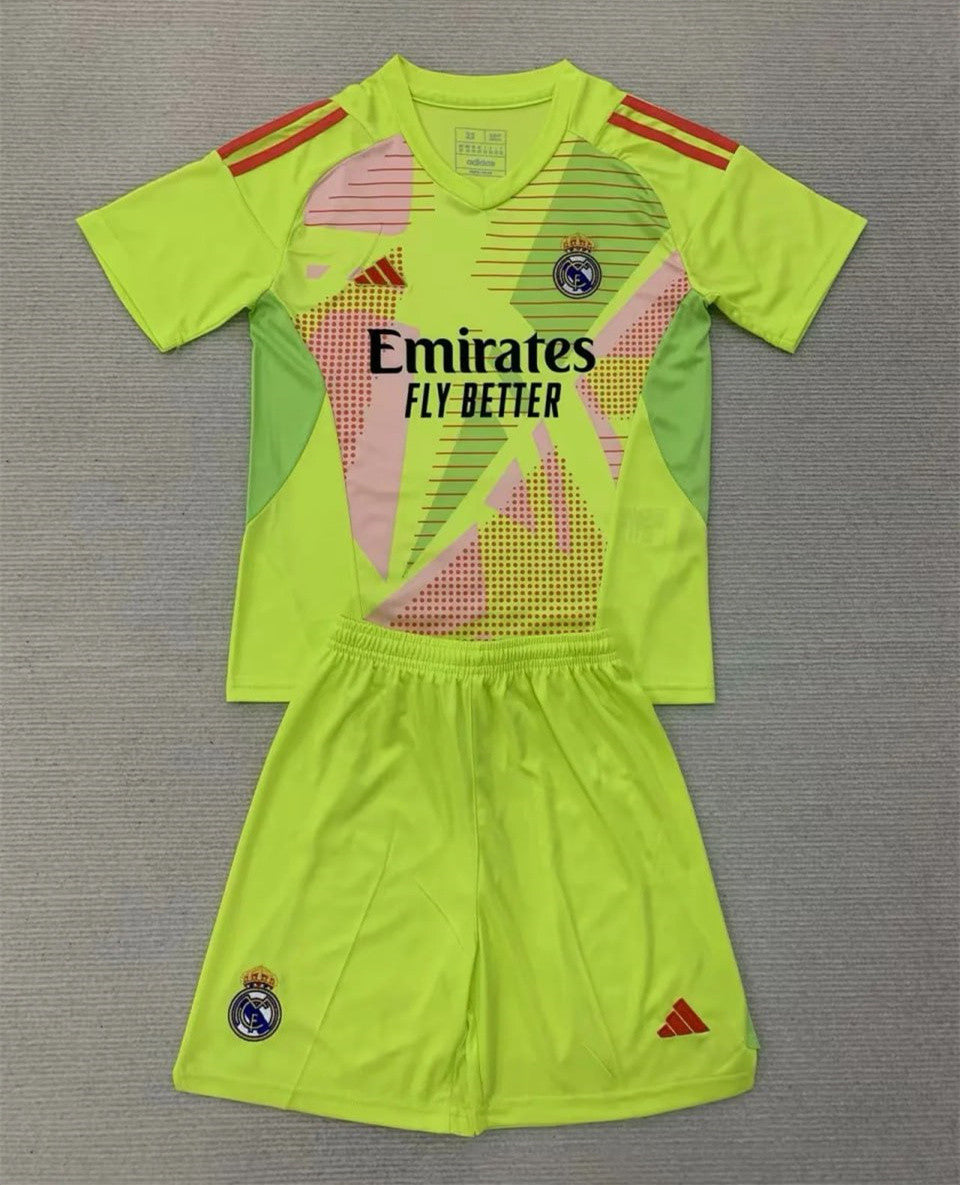Real Madrid Goalkeeper Kids Suit 24/25