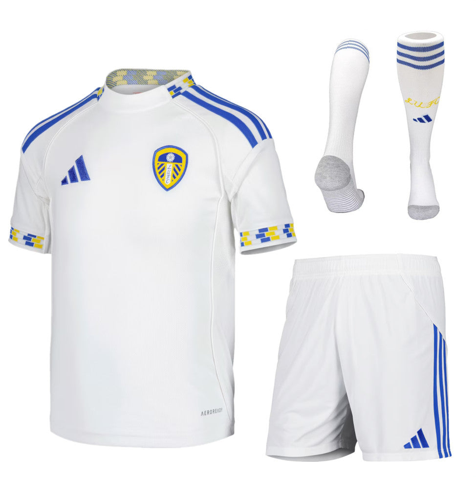 Leeds United Home Kids Suit & Socks 25/26